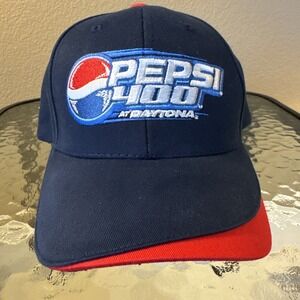 Vintage Pepsi 400 NASCAR Hat Daytona International Speedway Magic Headwear NEW